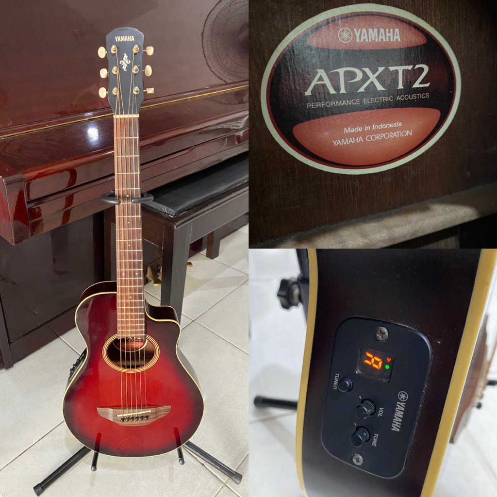 GITAR AKUSTIK ELEKTRIK SECOND ORIGINAL YAMAHA APXT2 UKURAN 3/4