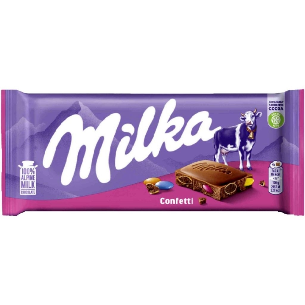 Milka Confetti Origin Europe/Coklat/Chocolate