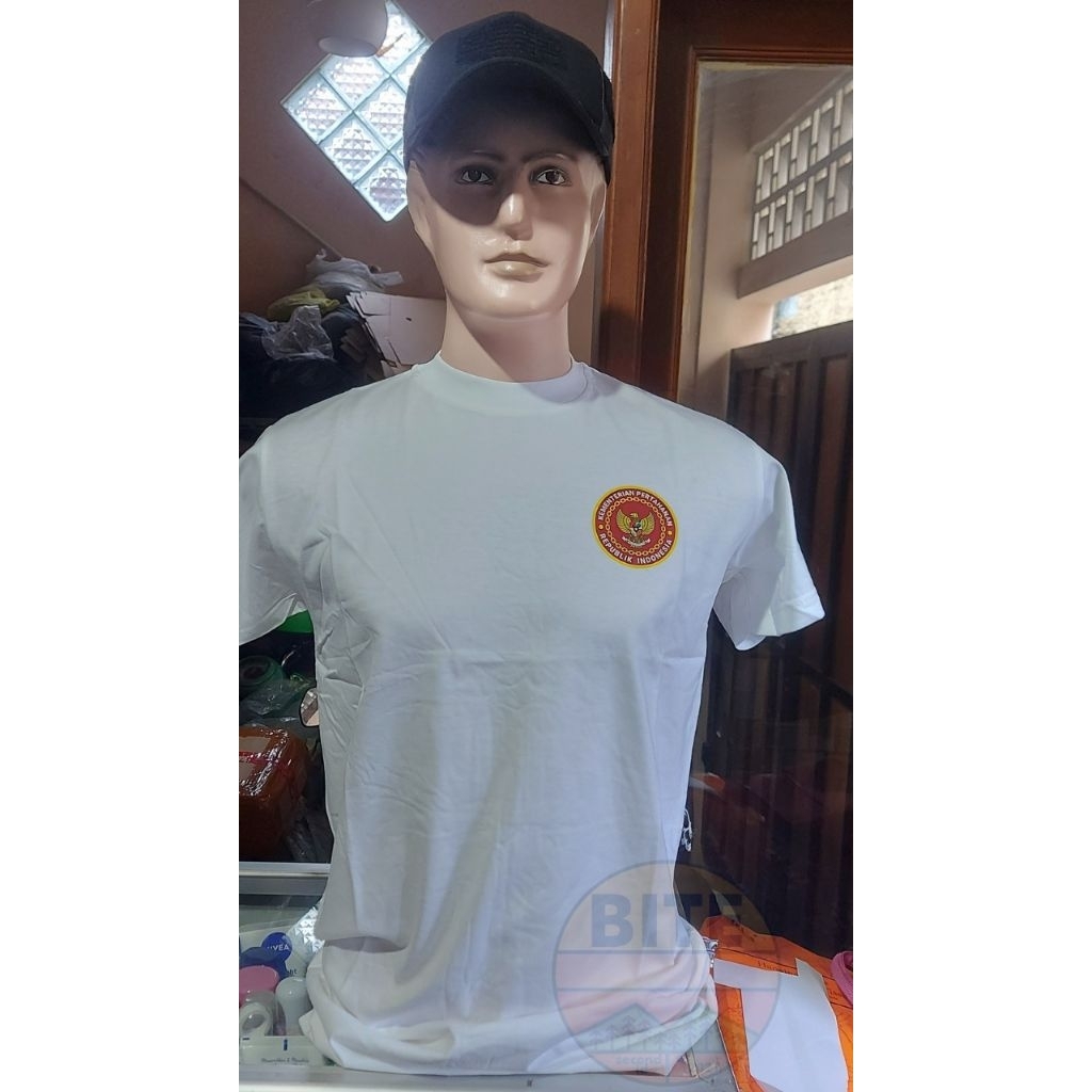 Kaos daleman PNS Kemhan asli jatah