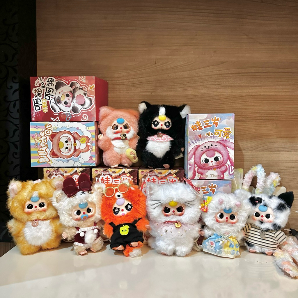 Baby Three Whose Cat is This / Baby Three Billionaire / Baby Three Mini / Baby Three Cat n Dog SELEC