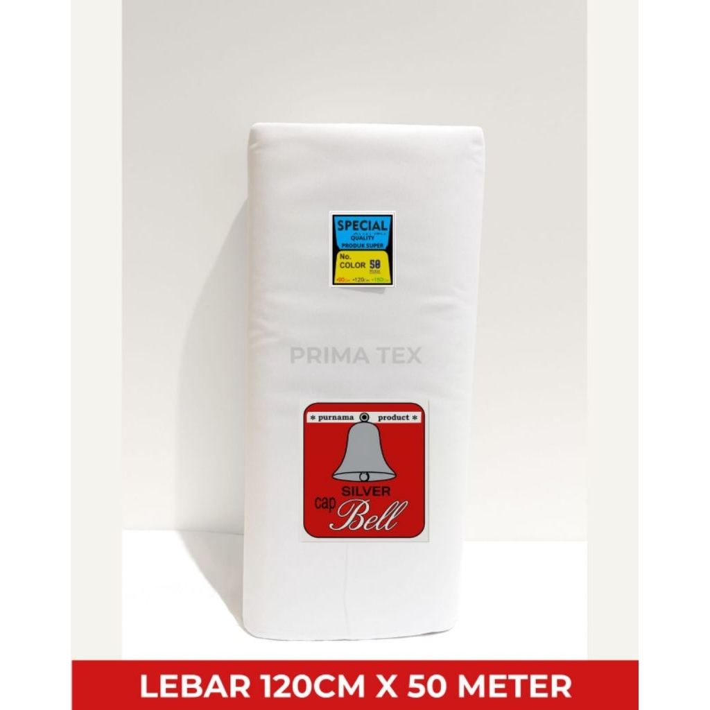 kain kafan 1 roll CAP BELL LBR 120cm TERMURAH KUALITAS TERJAMIN