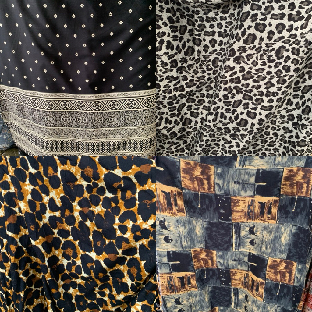 Kain Katun Rayon Viscose Premium | katun rayon | rayon motif | Rayon premium | Daster | Kemeja | Piy