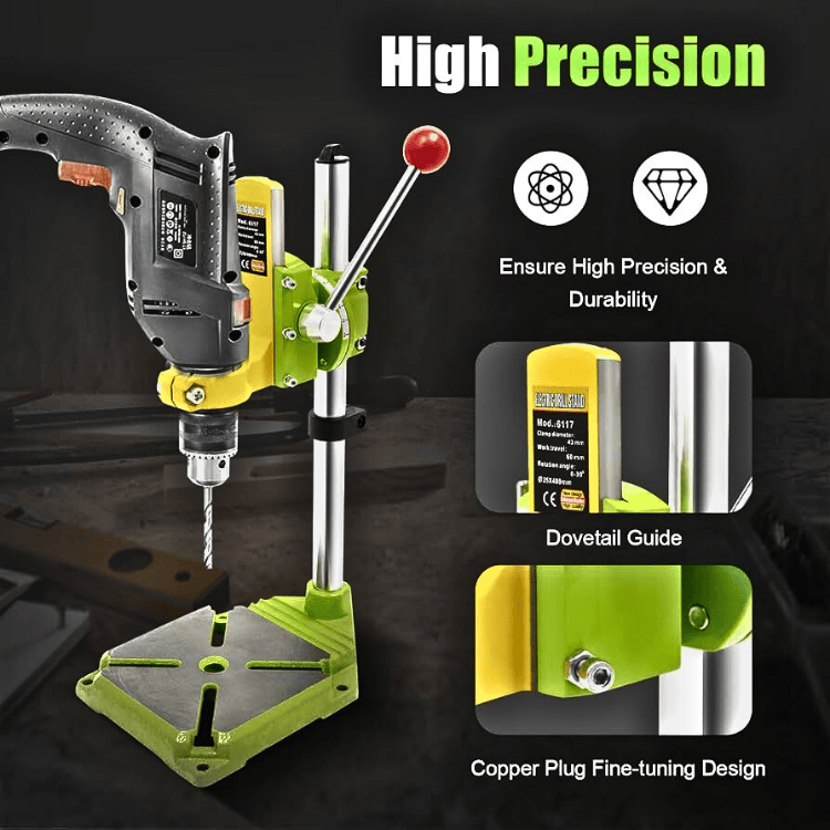COD Dudukan Bor Listrik Bracket Stand Holder Bor Listrik Bor Tangan Bor Duduk Clamp ALLSOME