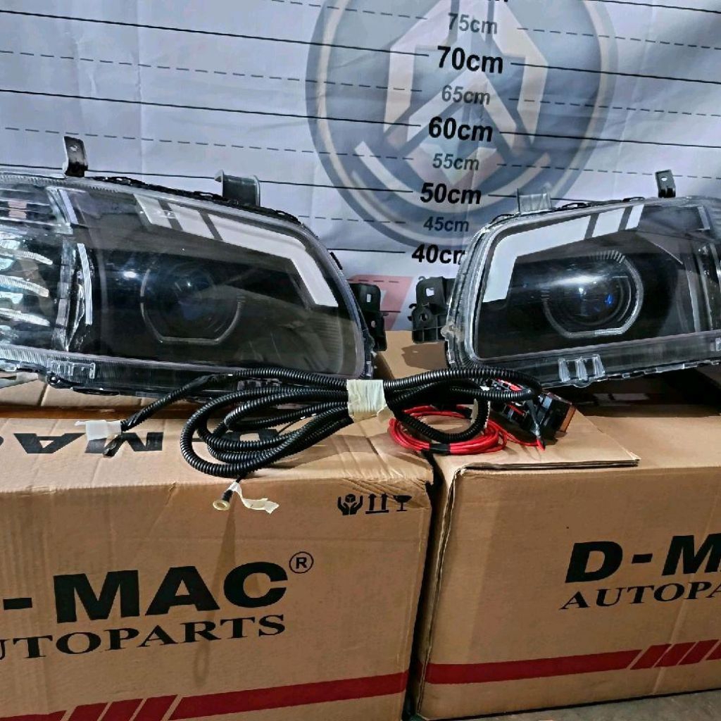 Headlamp grandmax full custom rgb