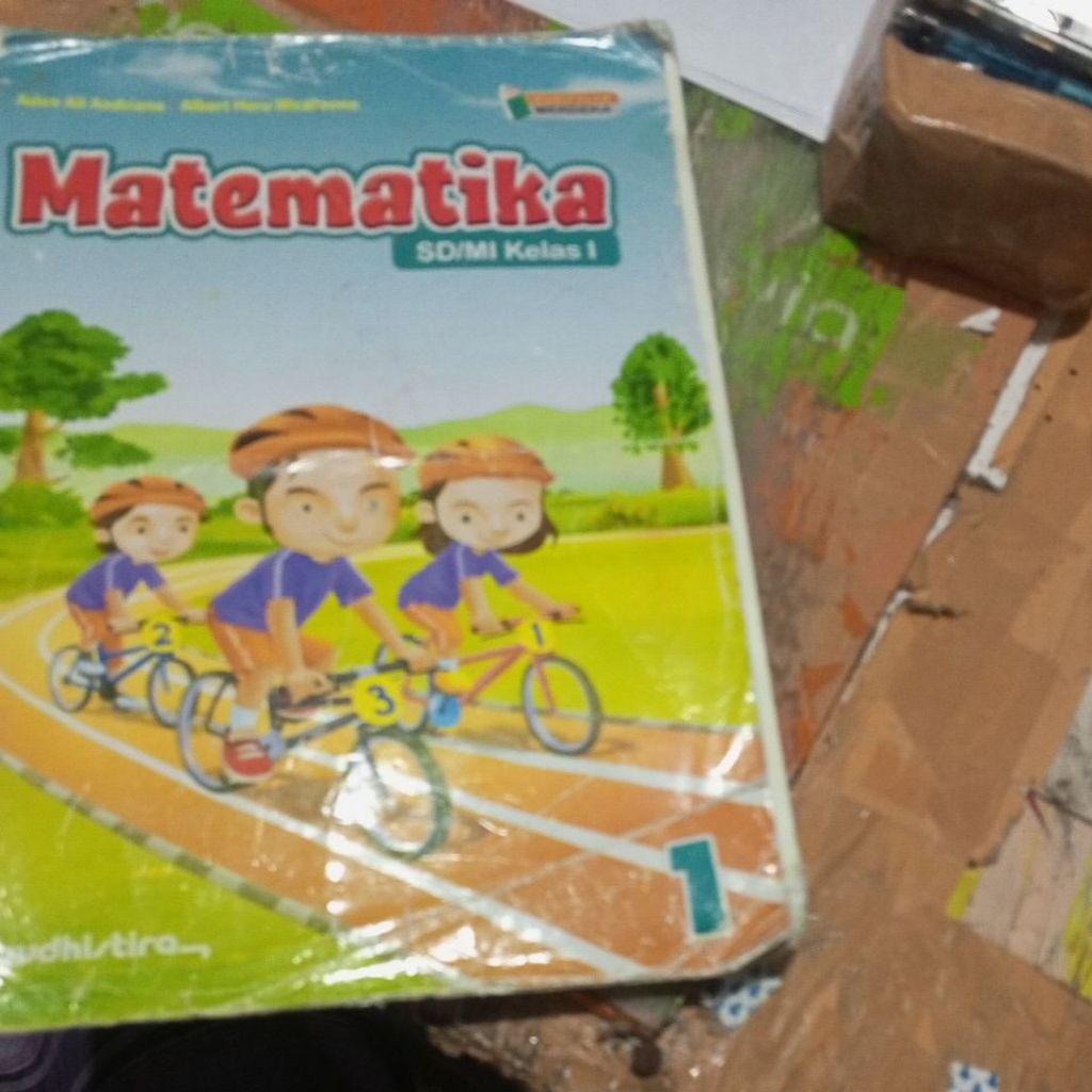 BUKU MATEMATIKA SD KELAS 1/I KURIKULUM MERDEKA PENERBIT YUDISTIRA