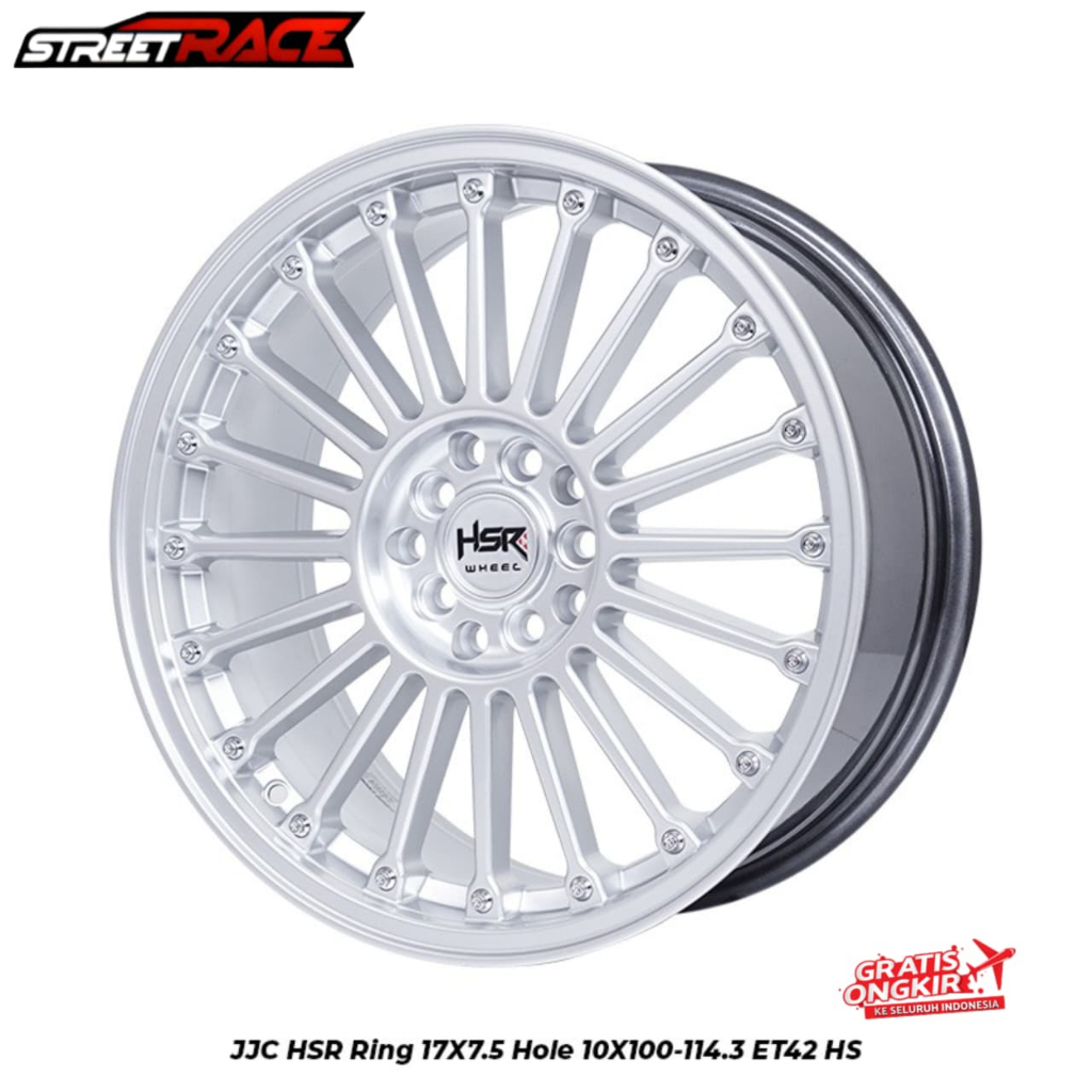 JJC Velg Mobil R17x75 H10x100-114.3 ET42 HS BUAT INNOVA X-PANDER -CROS ERTIGA BRV CRV SIENTA DLL