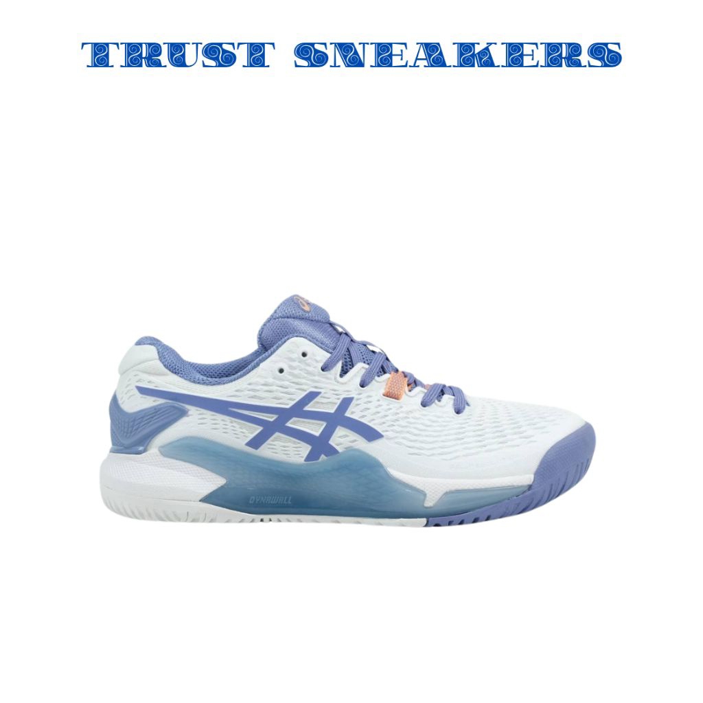 Sepatu Asics GEL RESOLUTION 9 White/Amethyst