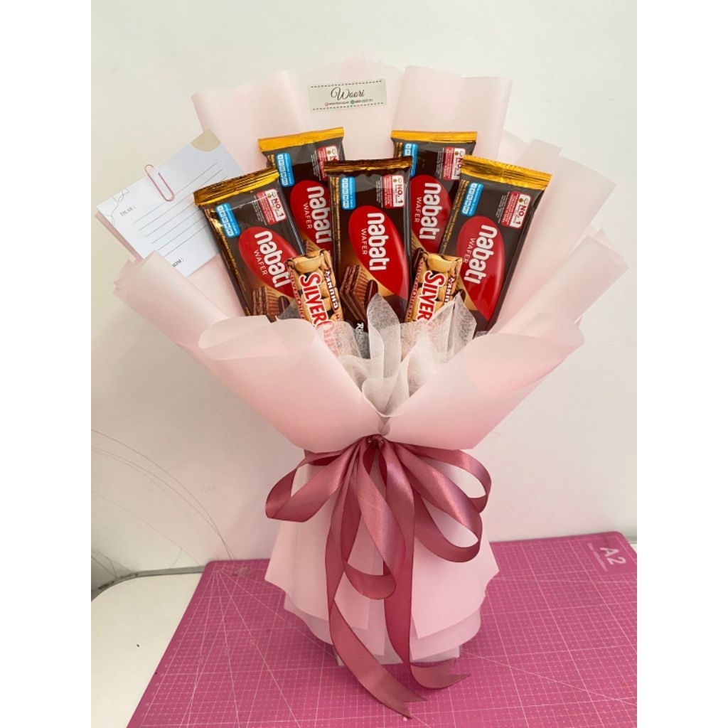 BUKET COKLAT BERUANG | SILVERQUEEN | BONEKA