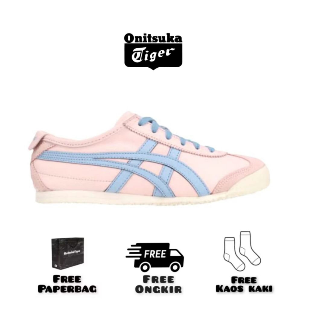 Sepatu Onitsuka Tiger Mexico 66 Pink Blue