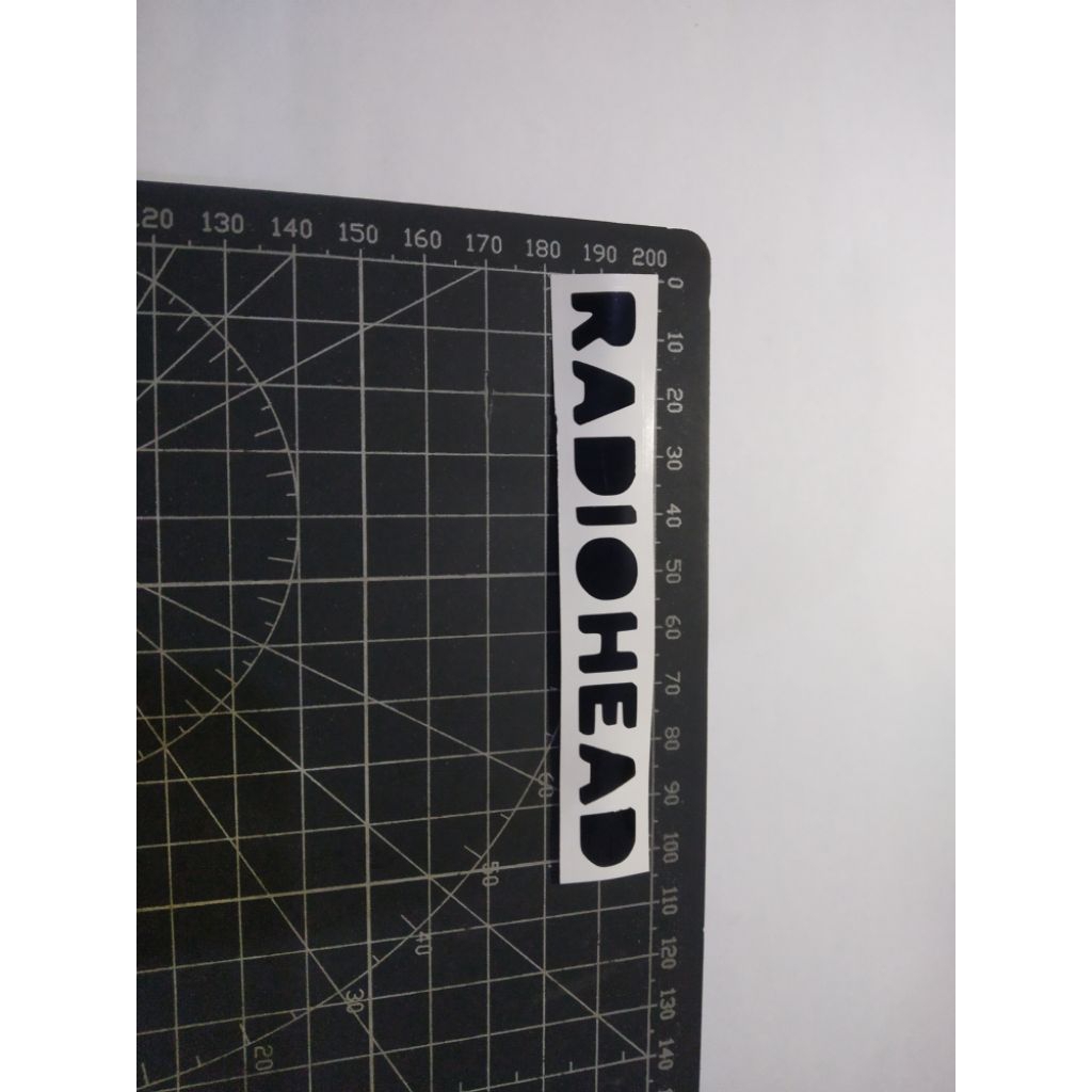 

stiker cutting radiohead