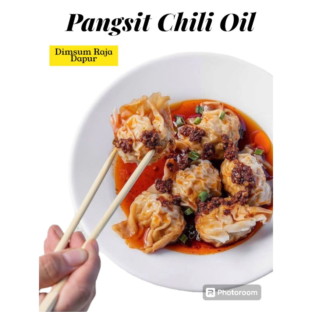 

BARU! WONTON CHILI OIL/ PANGSIT CHILI OIL ( MATANG ) SIAP MAKAN READY TO EAT 10 Pcs.