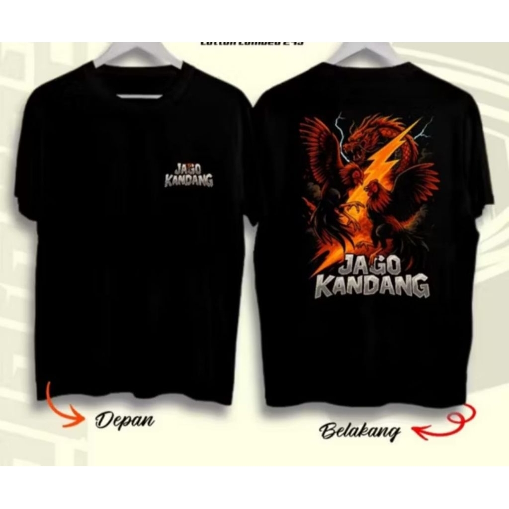 Kaos Ayam Jago Kandang | Ayam Laga Petarung