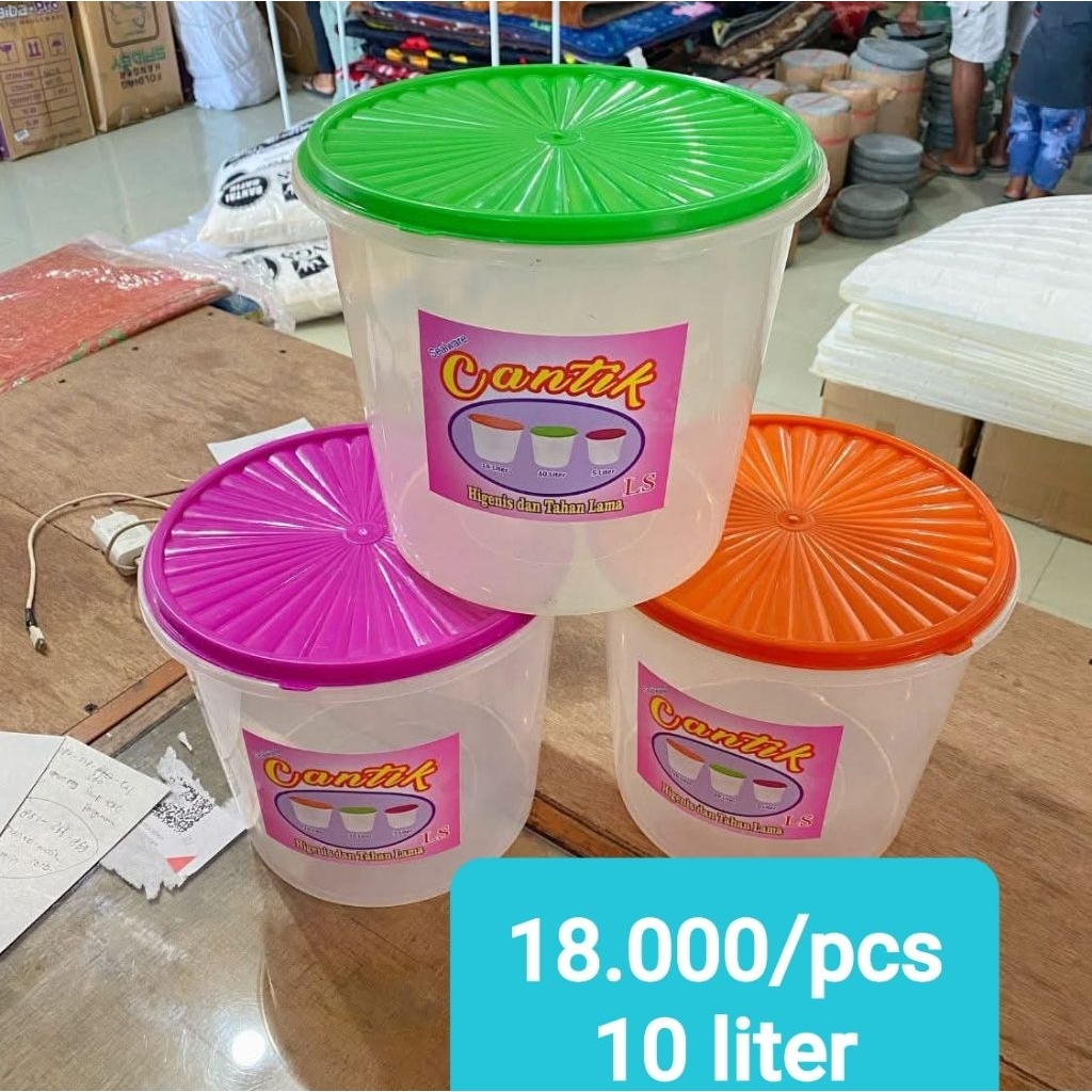 COD Sealwear Toples Krupuk Uk 10 Liter Wadah Makanan