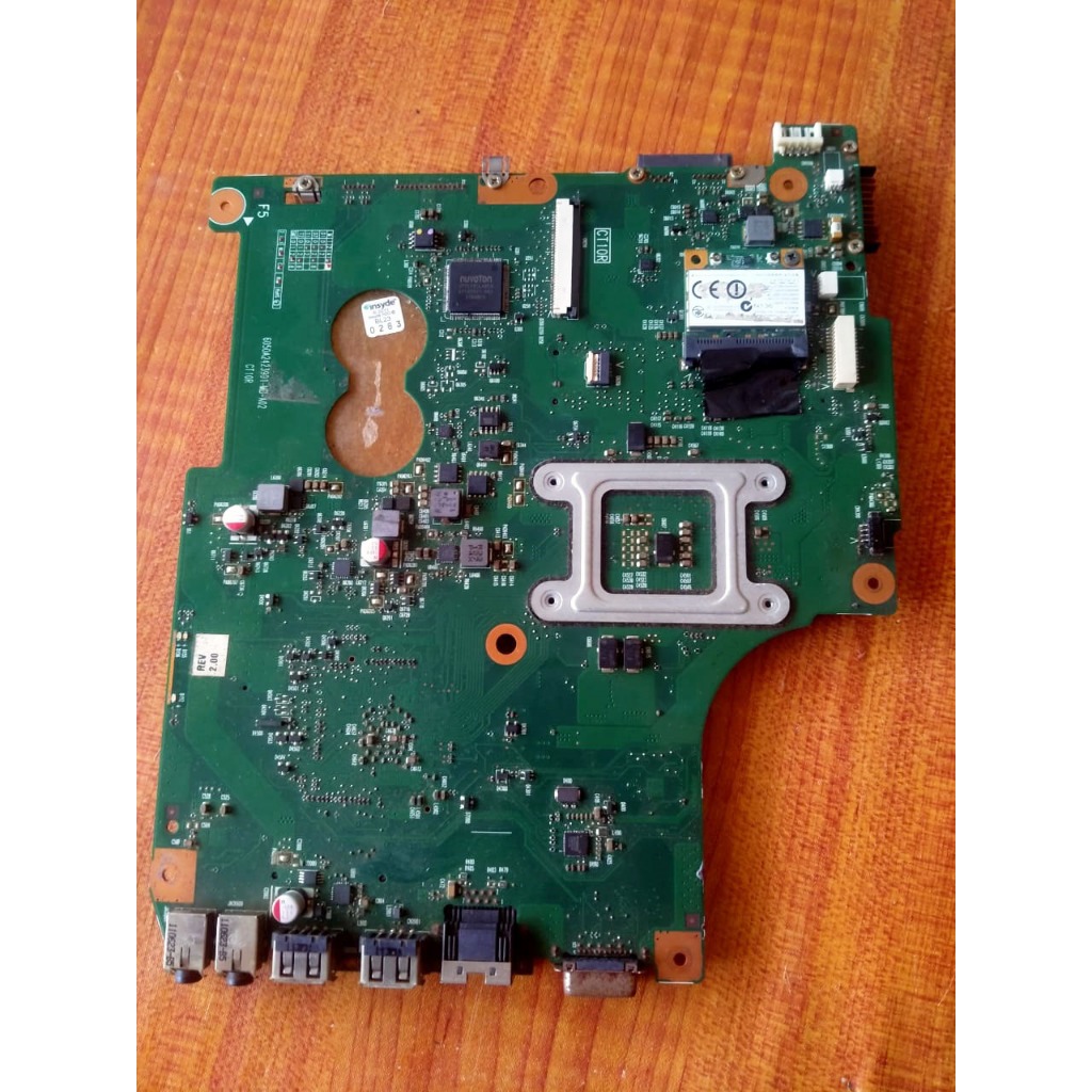mobo toshiba c640 normal tested windows