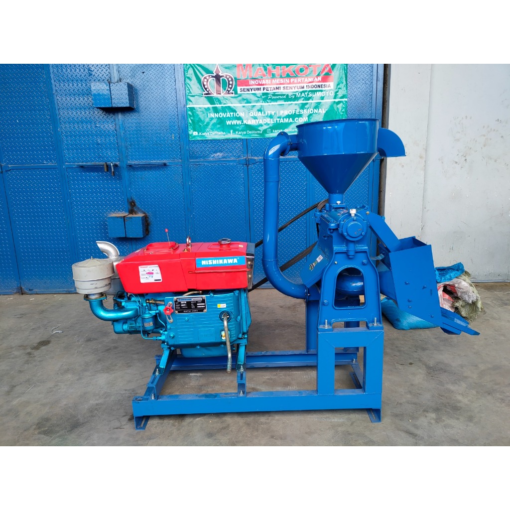 Mahkota Mesin Gilingan Padi dan Giling Jagung KD-100 Original