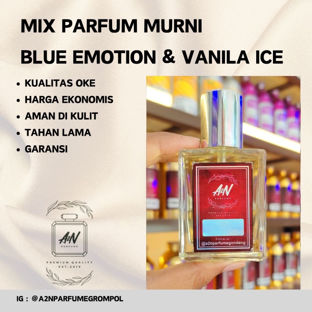 Parfum Mix Blue Emotion - Vanila Ice Parfum Unisex 35ml
