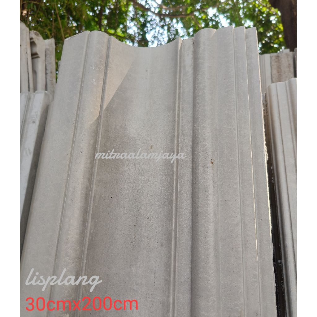 lisplang beton ukuran 30cmx200cm