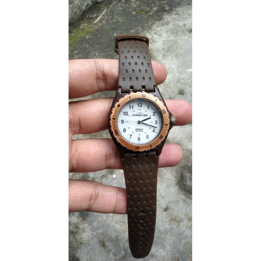 jam tangan expedition timex second