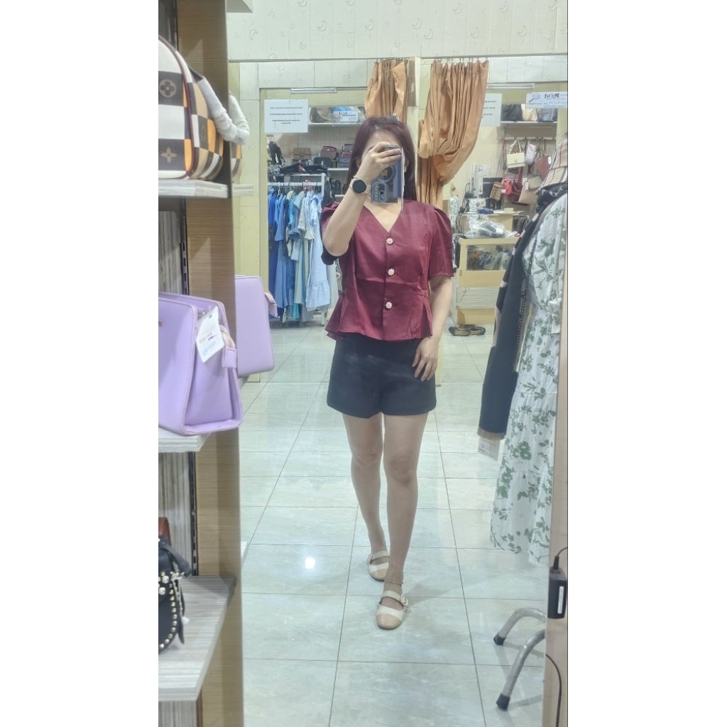 blus satin premium