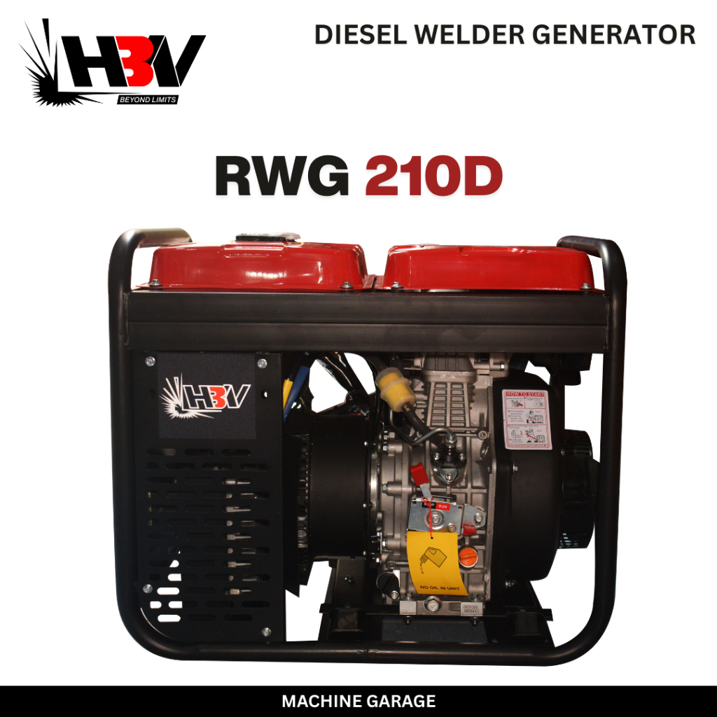 Welder Generator RWG210D Diesel Generator Las