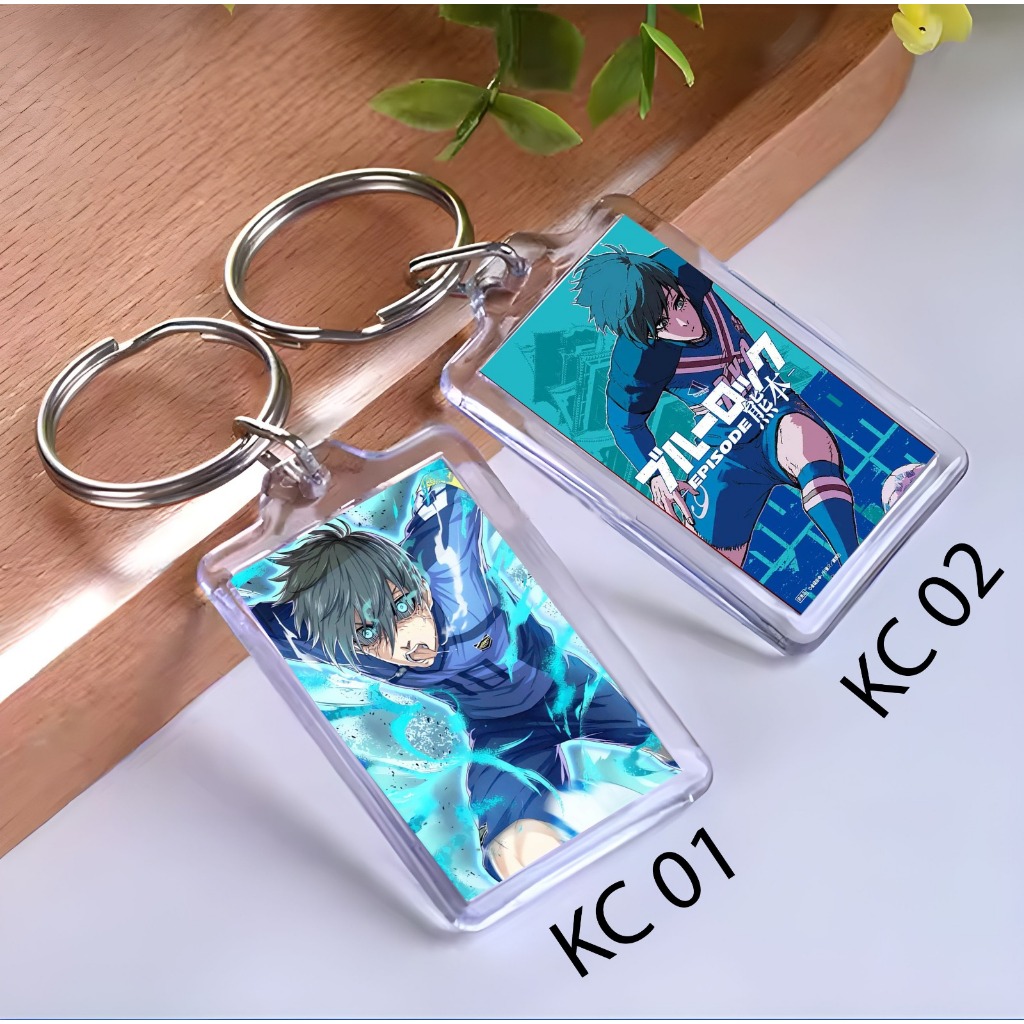 Keychain Itoshi rin part 2 anime bluelock - Ganci anime - Gantungan Kunci - itoshi rin part2