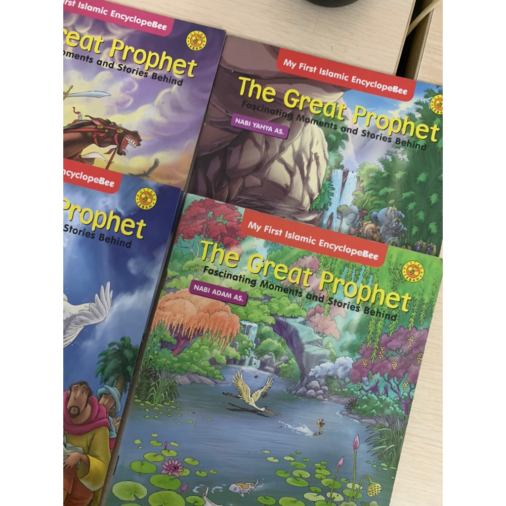 My first Ensyclopedia Islam Anak - Buku Cerita Islami Bergambar Pustaka lebah | Paket 4 / 6 / 12 Buk