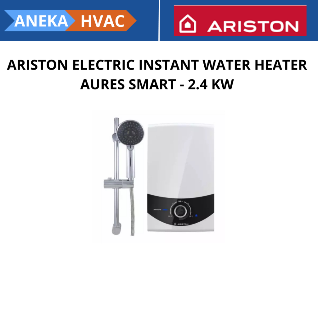 Pemanas Air Listrik Instan Ariston - Aures Smart 2.4 KW