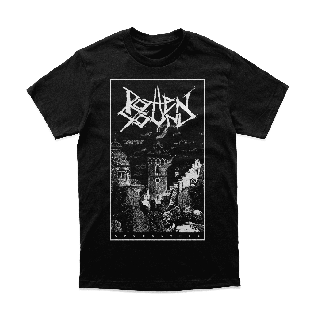 Kaos Tshirt Baju Band Rotten Sound "Apocalypse" Merchandise