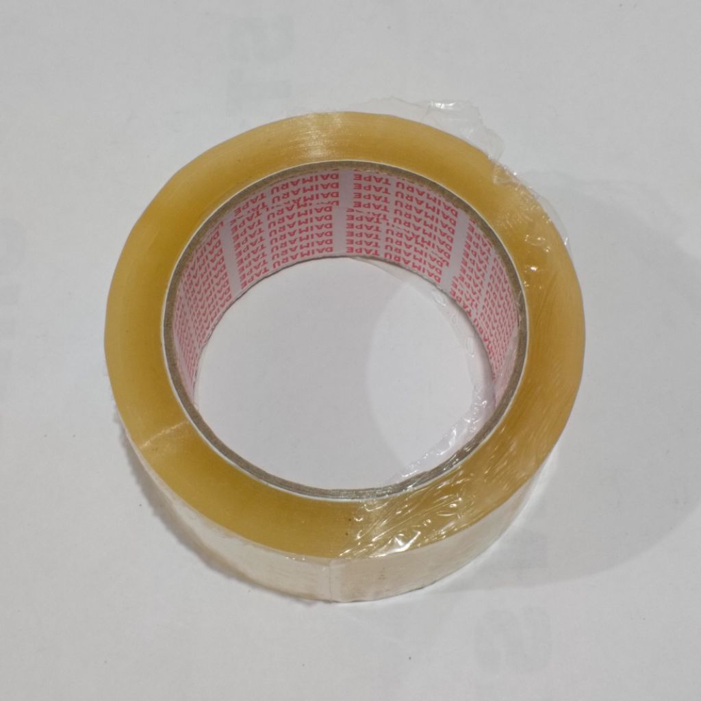 Lakban Daimaru 2 Inch Bening dan Coklat Clear Tape Daimaru Transparant Tape lakban daimaru