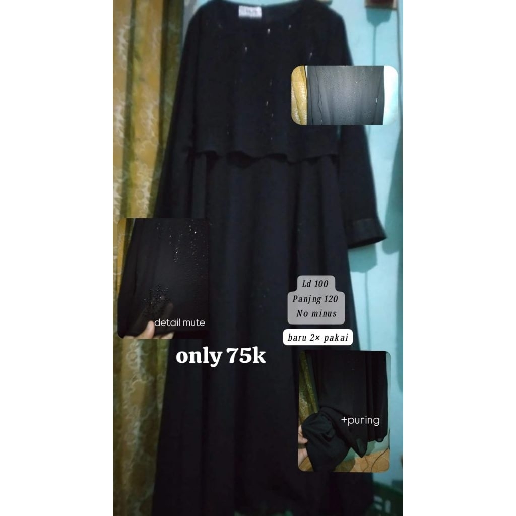 preloved gamis & baju rajut