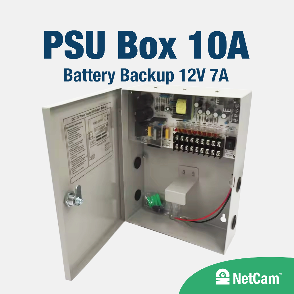 POWER SUPPLY BOX PANEL 10A EXCLUDE AKI/BATTERY BACKUP CCTV CENTRALIZED POWER SUPPLY