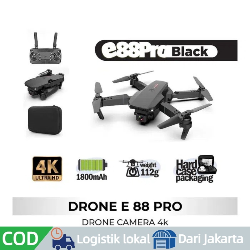 【READY】E88 Pro Drone/E99 Pro Drone Anti Tabrak Drone Mini Dengan Kamera HD Drone Smart Drone E88 Pro