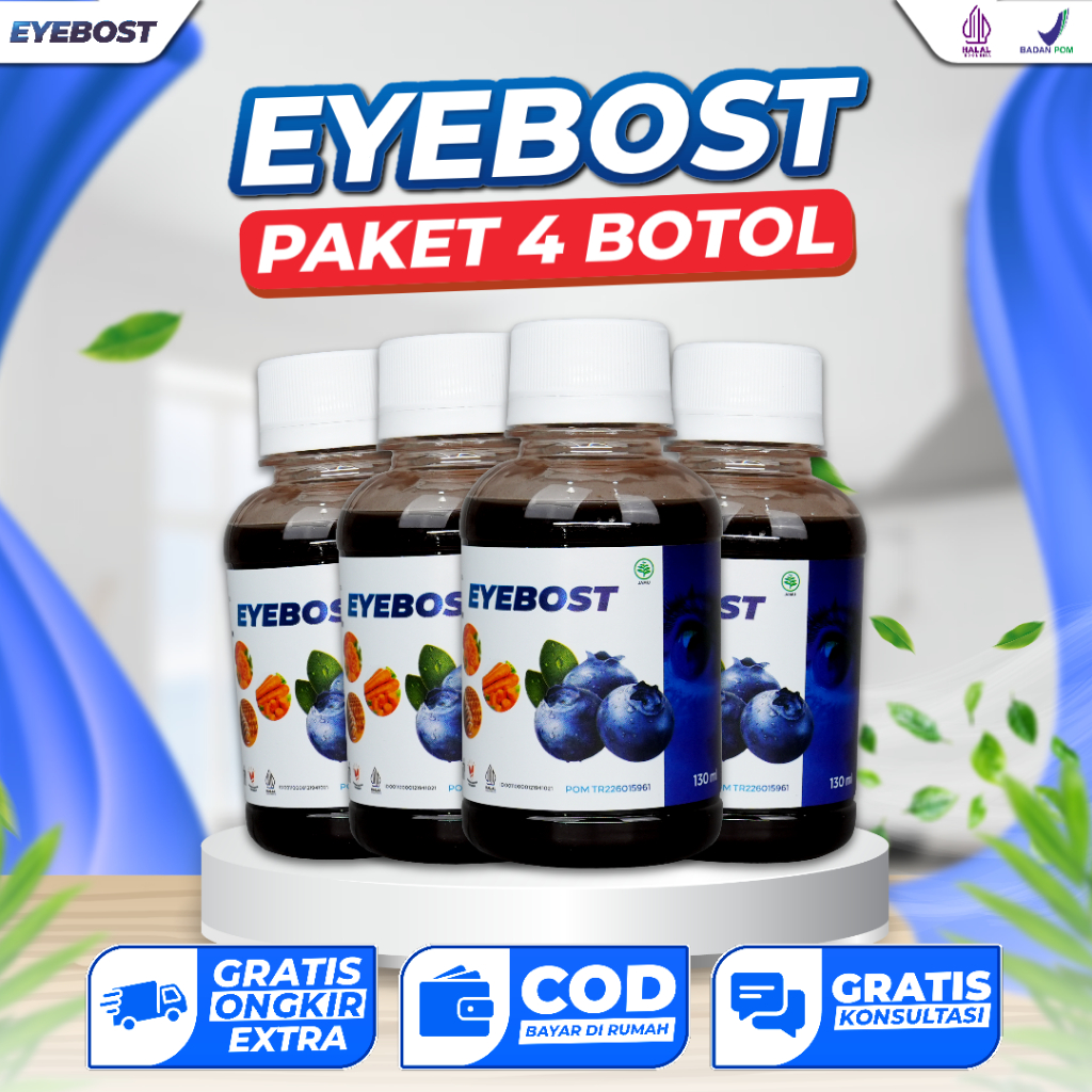 Eyebost Vitamin Mata Efektif Mengatasi Mata Katarak - Eyebost Official Store