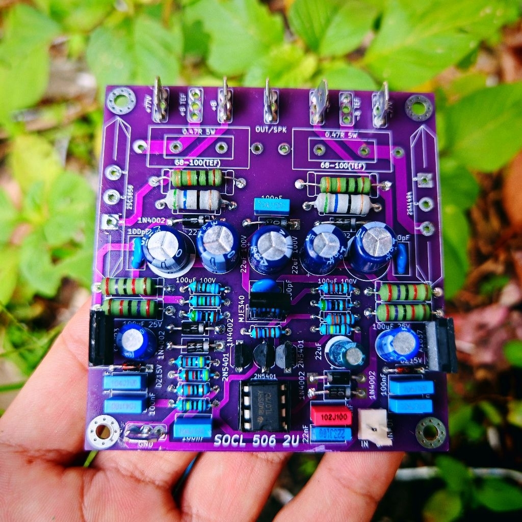 driver power SOCL 506 pcb dobel layer joss