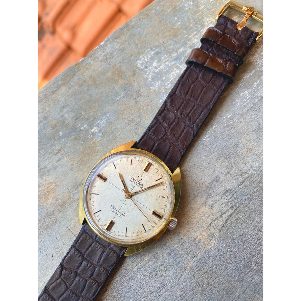 OMEGA Seamaster Cosmic Automatic original 60s (jam tangan pria swiss vintage)