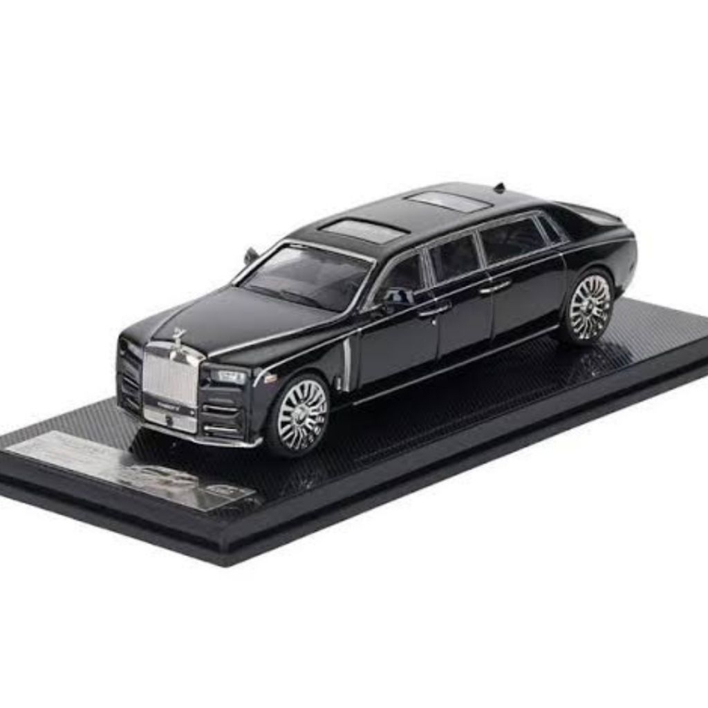 SC Art Rolls Royce phantom VIII lengthened ectended 8 limousine limo scale mini DCM ing mansory
