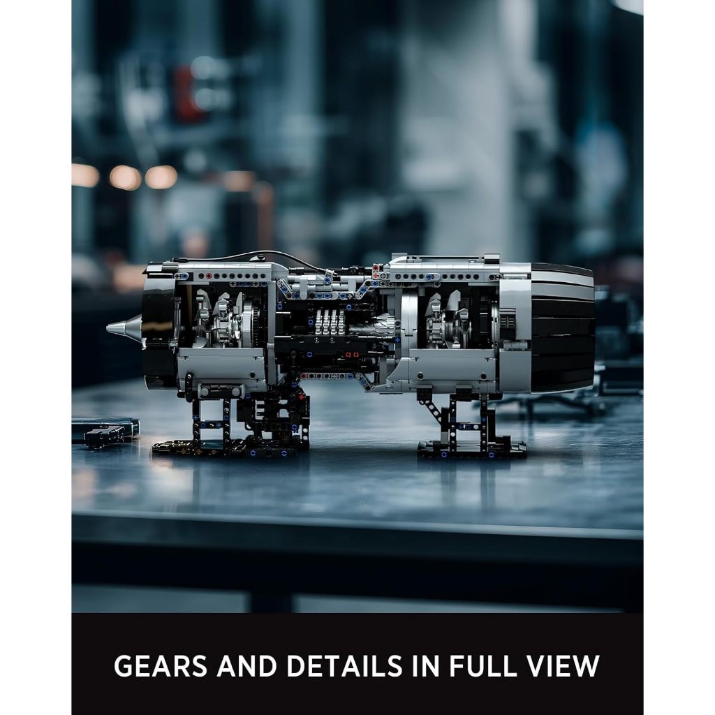 TERBARU NIFELIZ TURBOFAN ENGINE BUILDING SET, ENGINEERING CHALLENGE MODEL FOR ADULT KODE 122