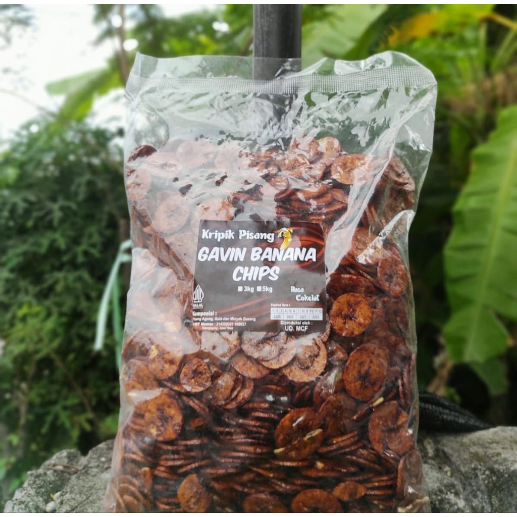 

1KG KRIPIK PISANG KOIN COKLAT CRISPY