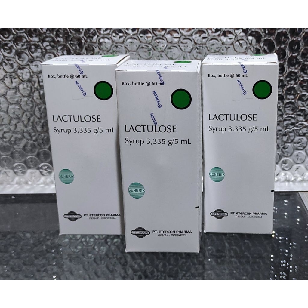 Lactulose60ml sirup pabrik etercon pelancar BAB dws dan anak