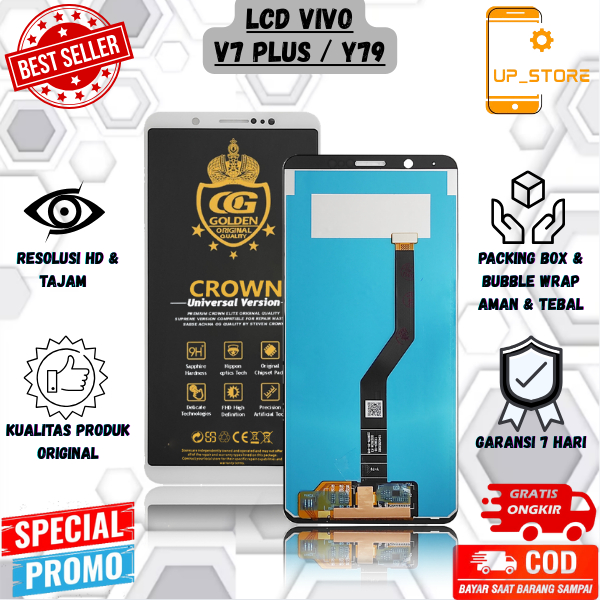 LCD TOUCHSCREEN VIVO V7 PLUS / Y79 / 1716 ORIGINAL FULLSET COMPLETE LAYAR SENTUH TERMURAH BERGARANSI