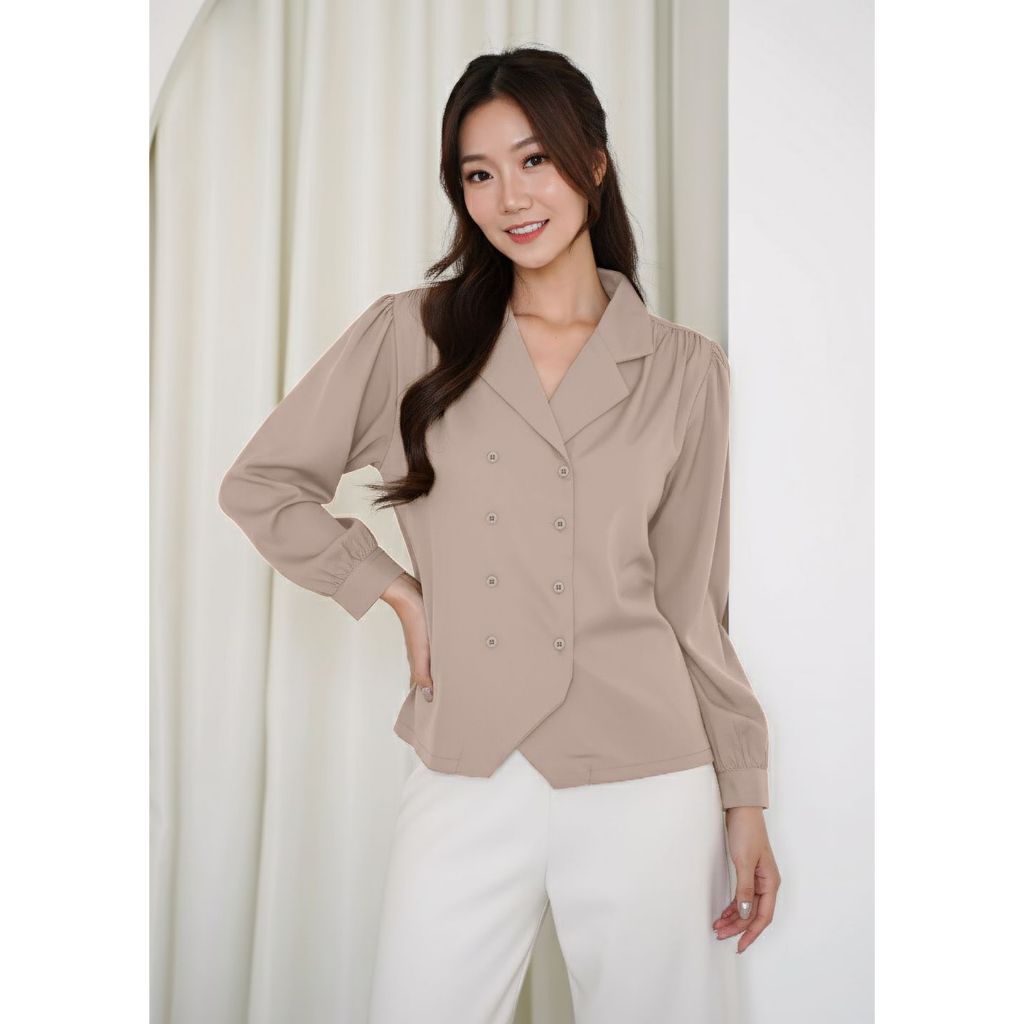 LEENBENKA Hyuna Blouse Shirt #2B79