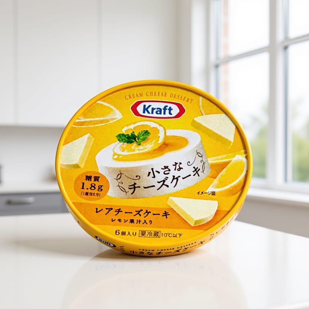 Kraft Cream Cheese Dessert Rare Cheesecake Lemon Segar 6 Pcs