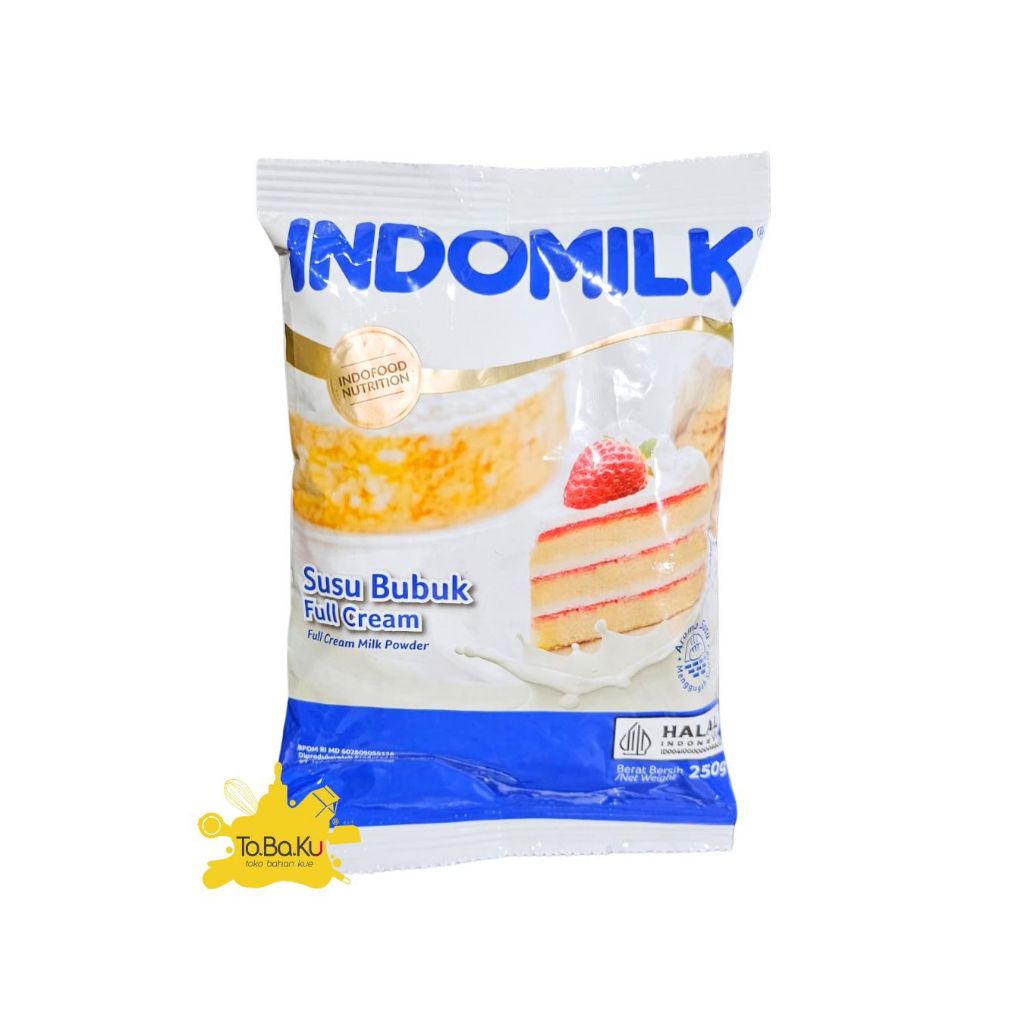 

Indomilk Susu Bubuk Full Cream 250gr Premium