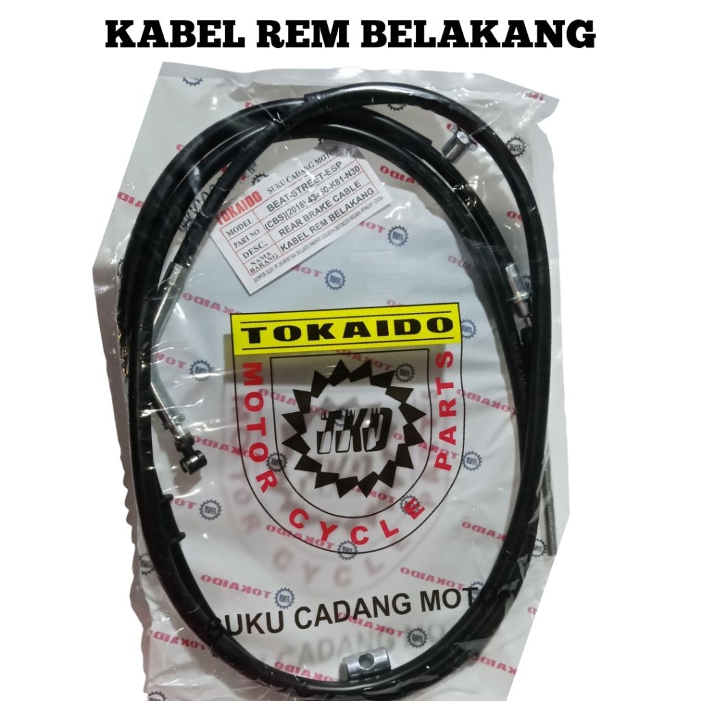 Kabel Rem Belakang Beat Street ESP Tokaido
