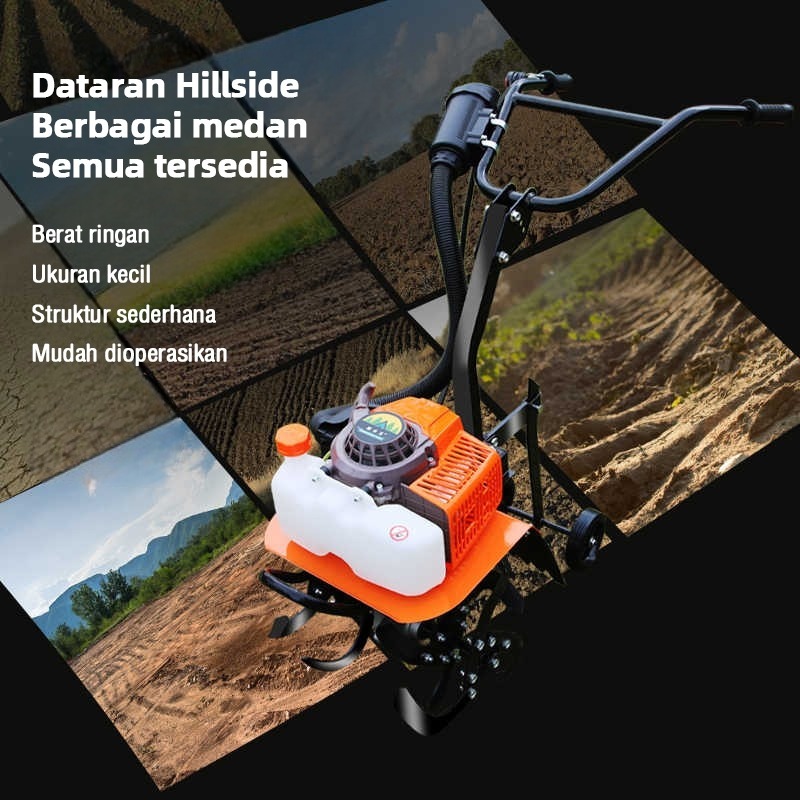 TERSEDIA EYTRONIC Mesin Bajak Sawah Tiller Cultivator Mesin Traktor Mini Maestro Mesin Traktor Sawah
