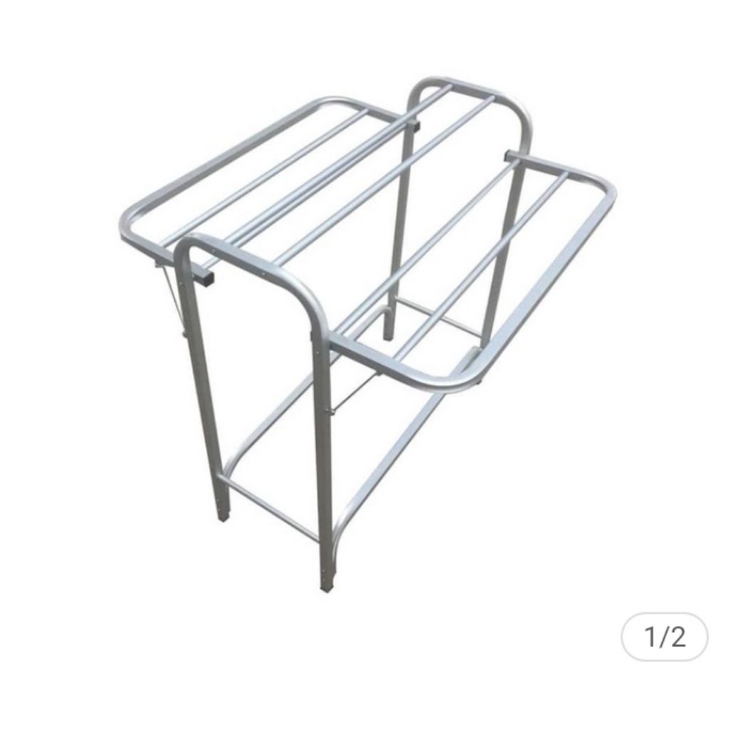 Jemuran Handuk - Jemuran Sayap - Jemuran Aluminium - Jemuran Handuk Kecil - Jemuran Handuk Minimalis