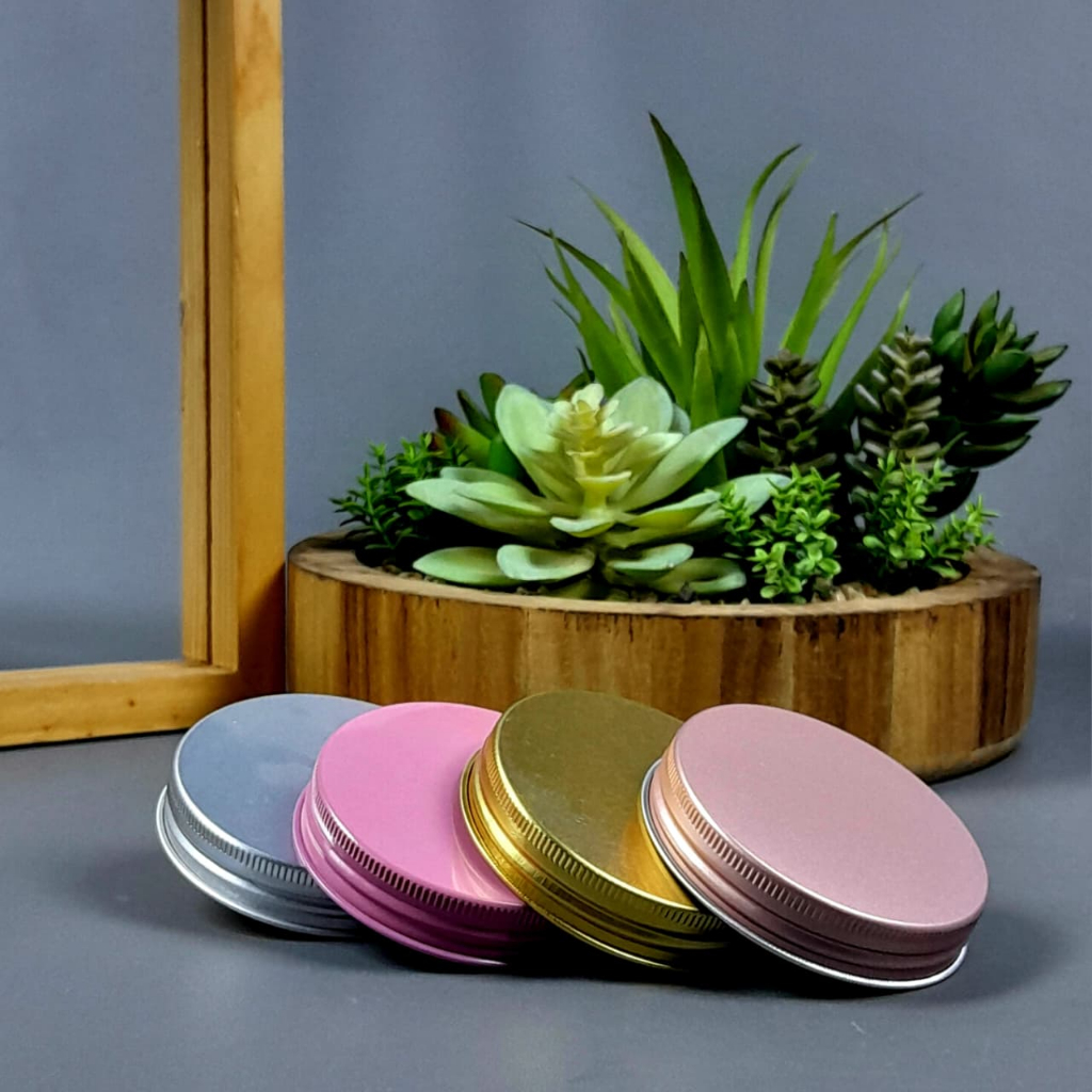 Tutup Toples Alumunium Ukuran 63 / Tutup Toples Makanan / Tutup Toples