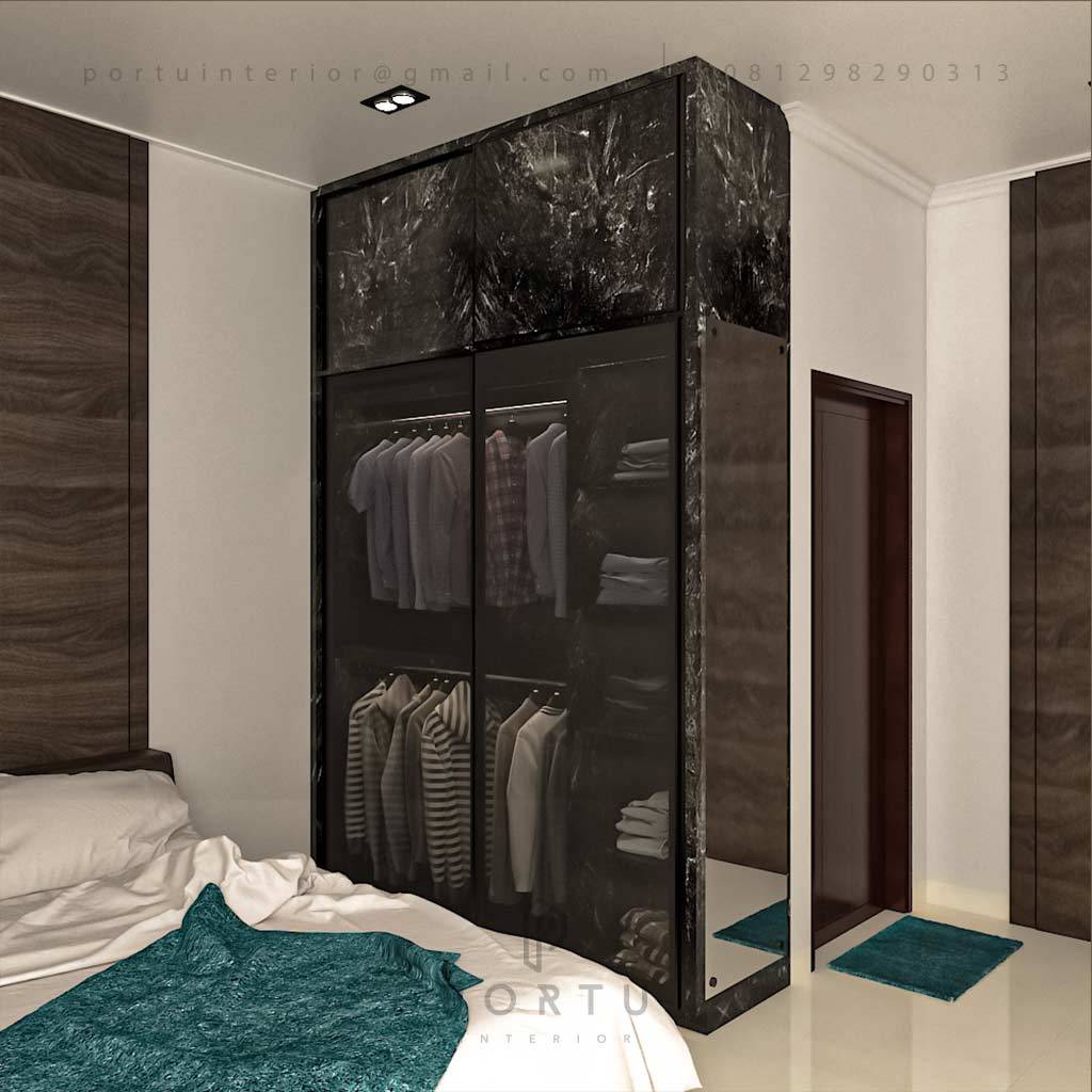 Lemari Custom, Kombinasi Kaca