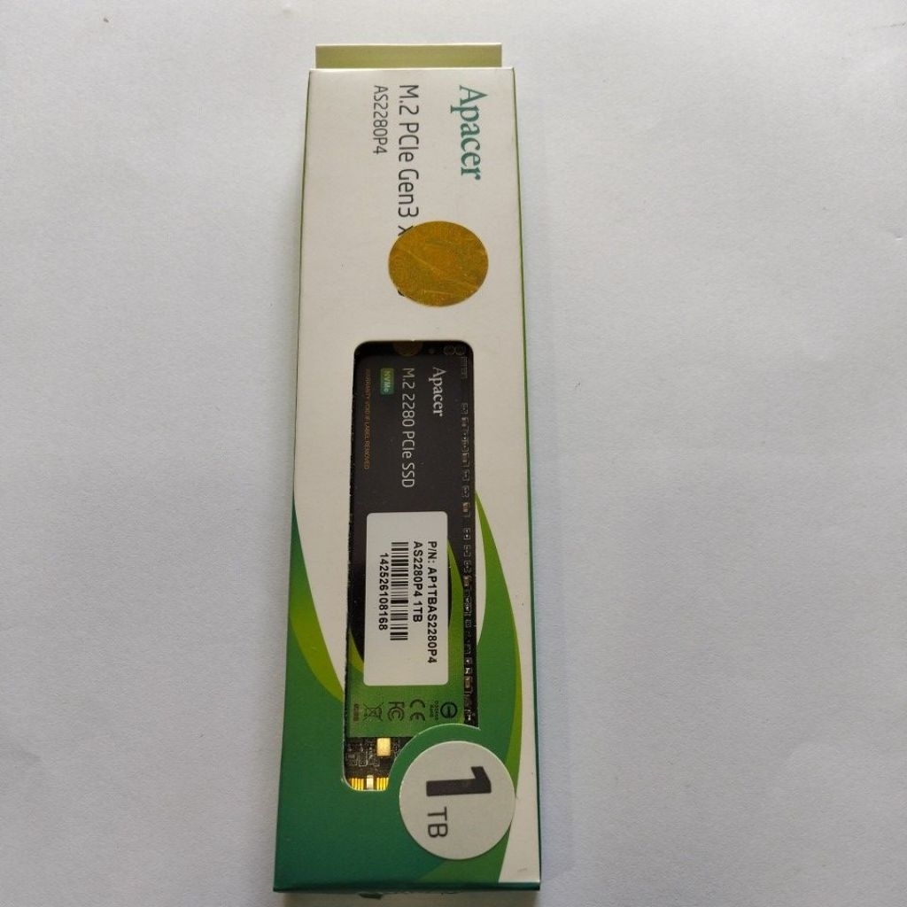 SSD NVME APACER 1TB GEN 3