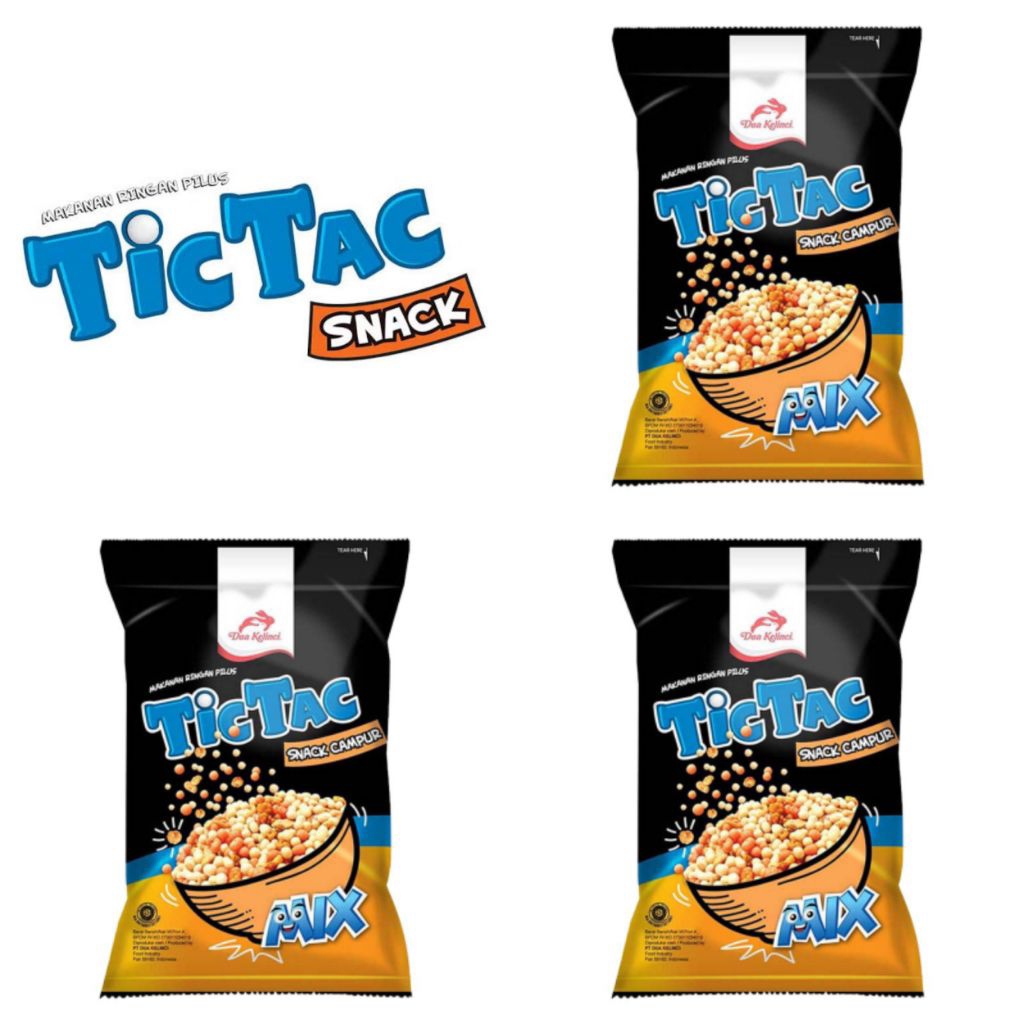 

Dua Kelinci Tic Tac Pilus Campuran 80 Gr